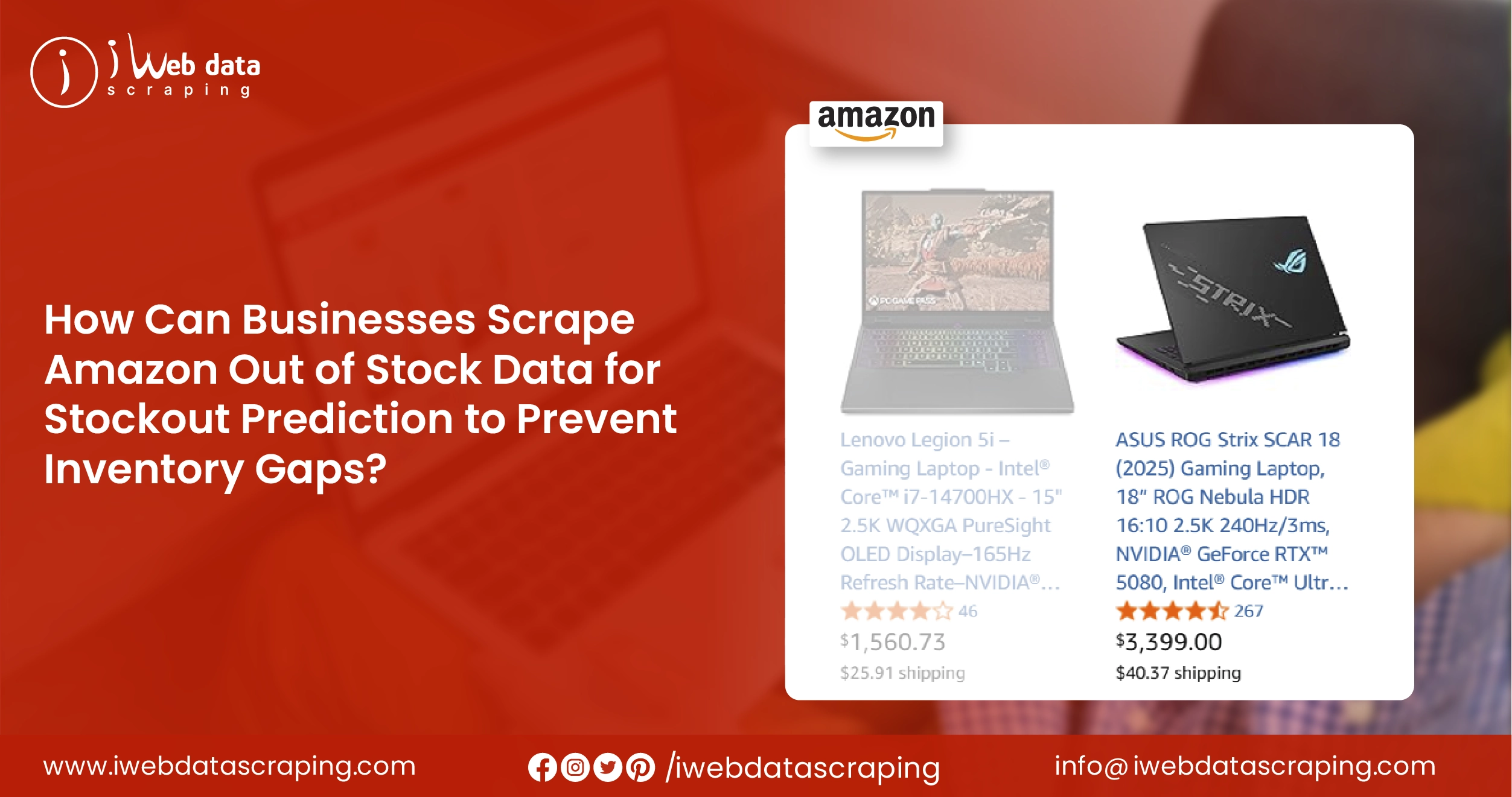 How Can Businesses Scrape Amazon Out of Stock Data for Stockout Prediction to Prevent Inventory Gaps?